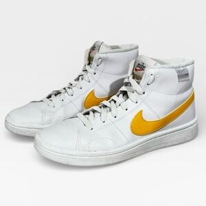 Nike Blazer Mid ’77 Vintage Swoosh 50th Anniversary White Gold Yellow Women’s 7